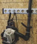 Extended Dual Arm Tool Hook For E Track And X Track Systems 200 Pound Capacity Built Tough Heavy Duty Tool Holder for tools