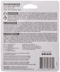 Back view of Sandpaper Assortment Kit With Hook And Loop Triangle Pads 12 Pack packaging showing safety warnings and brand information.