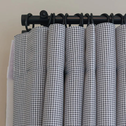 Four Pack Black Curtain Rod Finials End Caps For Seven Eighths And One Inch Curtain Rods Fits Quarter Twenty Threaded Ends Built Tough Wear Resistant Decorative Hardware To Dial Up Your Drape Rod on black curtain rod with drapes