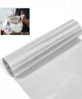Stainless Steel Woven Wire Mesh 120 Mesh Fine Screen For Filters And Filtration Cloth 12 X 40 Inch roll displayed.