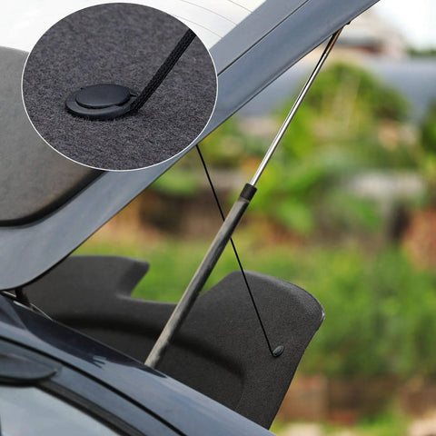 102 Piece Auto Push Pin Rivet Kit 6 In 1 6.3mm 8mm 9mm 10mm Rivets Expansion Screws installed on car trunk panel