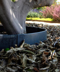 Built Tough Sturdy Circular Tree Ring Edging Kit for Landscapes made with Corten Steel keeps roots in check around tree base