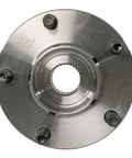 Front view of Beefed-Up Wheel Bearing And Hub Assembly Fits Nissan Rogue 2008-2013, Rogue Select 2014-2015, And 2007-2012 Nissan Sentra
