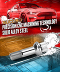 High Grade 14X1.5 Thread Wheel Lug Bolts For Mercedes Benz W164 W166 X253 W221 W222 W213 Ml350 Ml500 Glc300 Glk350 Heavy Duty Steel showing precision CNC machining and solid alloy steel.