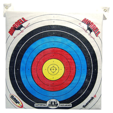 Youth Field Point Bag Archery Target Replacement Cover White Weatherproof Quick Install No Fuss Swap Cover Only For Easy Target Maintenance Model 109RC Compatible And Ready To Use displayed with colored target circles