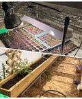 One Tier Wire Shelf Rack 30 Inch Wide By 14 Inch Deep By 17 Inch High Adjustable Metal Wire Shelving Unit For garden seedlings