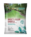 Go To Outdoor Insect Killer Granules 10 lb bag with yard background, kid and pet safe pest control, USA made, eco-friendly