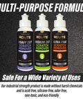 Front view of 3 Step Scratch Removal Kit For Clear Plastic And Acrylic Surfaces With Heavy Cut, Medium Cut And Ultra Fine Pro Grade Polishing Compounds