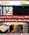4 Foot By 50 Foot Privacy Fence Screen For Chain Link Fences, Heavy Duty Windscreen With Bindings And Grommets, 90 Percent Blockage