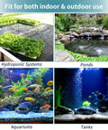 4 Inch Air Stone Cylinder For Larger Pumps Bubble Diffuser Release Tool For Buckets Fish Tanks Outdoor Garden Ponds