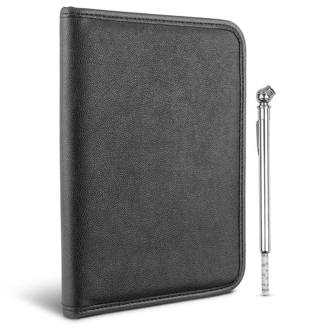 Ride Ready Glove Box Document Folder holds car registration and insurance cards in a snug black sleeve, measuring 10 x 7.5 inches.