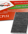 Premium Cabin Air Filter With Activated Carbon For Hyundai Sonata Gas 2015-2019 And Kia Cadenza 2017-2020 box and filter
