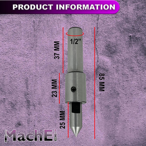 Dead Nuts Accurate Spring Loaded Tap Guide Tool Hard As Nails Alloy Steel Build Self Aligning Design with dimensions shown.