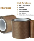 Pro Grade PTFE Tape For Impulse And Vacuum Sealers 1 Inch Wide 30 Feet Long Heat Resistant Up To 500F Fiberglass Fabric Tape