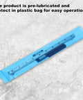 MGIN7 150mm linear sliding rail guide with MGN7C carriage block, bearing steel, sealed in blue plastic bag