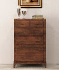 Wooden dresser with Set Of Five Sleek Solid Brass And Walnut Wood Cabinet Pulls 4.7 Inch Dresser Drawer Handles With 3.75 Inch Center To Center Spacing