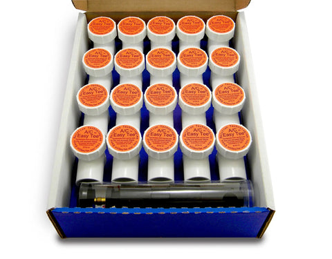 Pro HVAC Condensate Drain Line Maintenance Kit With Free Technician Tools, No More Cutting Drain Lines, Easy Tee Contractor Pack For Pros, Permanent, Cost-Effective Solution To Keep Drains Flowing