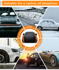 All Weather Exterior Car Cover For Sedans Waterproof UV Resistant Dustproof Snowproof Fits Toyota Camry Tesla Model 3