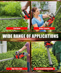 Cordless Hedge Trimmer With 22 Inch Dual Action Blade And Five Eighth Inch Cutting Capacity Tool Only Battery Not Included Compatible With M18 Battery trimming hedges