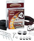 Overhead Storage Hoist For Jeep Tops, Boats, Bikes, SUPs And More, 200 Lb Capacity, 8 To 1 Mechanical Advantage components