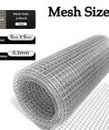 Beefy Heavy Duty One Quarter Inch Hardware Cloth Four By Ten Foot Galvanized After Welding Twenty Three Gauge Wire Mesh Roll