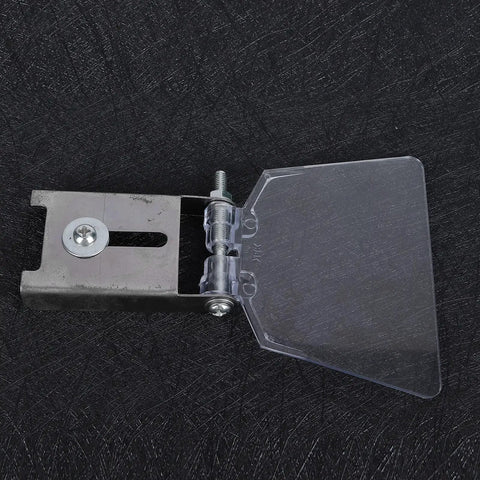 Two Pack Bench Grinder Eye Shield Guards For Safer Grinding, Durable 304 Stainless Steel Bracket, Rust Resistant, Easy Install