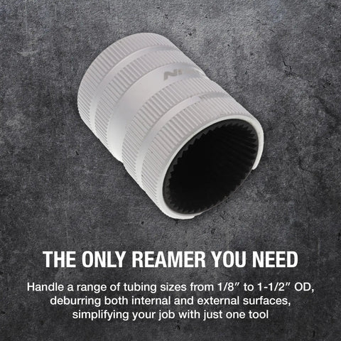 Internal And External Pipe Reamer For Copper Pipe One Eighth To One And One Half Inch Deburring Tool With Forty Alloy Steel Blades