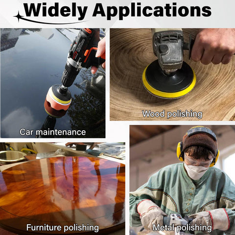 Do It All Headlight Restoration Kit With Three Inch Drill Sanding Discs used for car, wood, furniture, and metal polishing