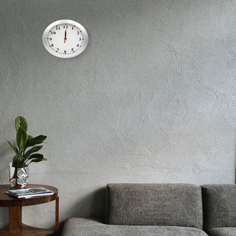 WiFi Wall Clock Camera Nanny Cam 1080P Hidden Clock With Motion Detection for stealthy indoor home security in living room