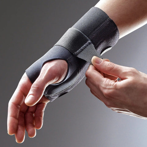 Breathable Compression Wrist Brace With Three Adjustable Straps For All Day Comfort And Moderate Support Keeps Fingers Free And Flexible Left Hand