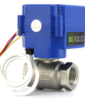 Motorized Ball Valve Half Inch Stainless Steel 304 NSF Certified Full Port Water Workhorse For Drinking Water Safe And Durable Nine