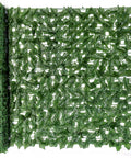 Realistic Ivy Privacy Fence Screen 120x40 Inch for Balcony Outdoor Decor with faux vines and hedge panels, rolled view
