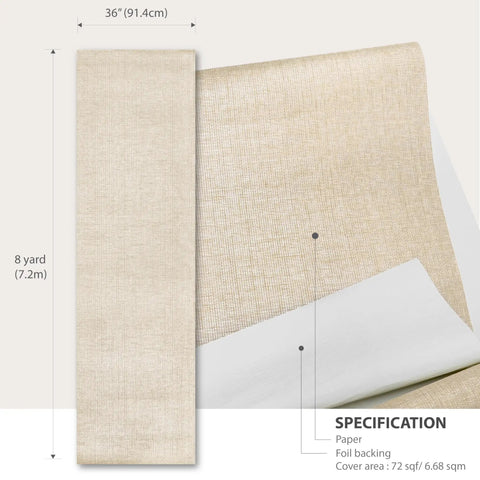 Grasscloth Wallcovering With Natural Paper Weave In Light Brown For A Modern Feature Wall In Living Room Or Bedroom 36 Inch Wide By 8 Yard Envy Collection Burly Wood Camel Sliver Foil Backing