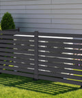 Outdoor HDPE Privacy Fence Panels, 3 Pack, 42 Inch High By 38 Inch Wide, All Weather Privacy Screen For AC Unit And Trash Can Enclosures