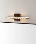 Oil Rubbed Bronze 18 Inch 1 Light Vanity Light With Integrated LED, Modern Boho Industrial Wall Sconce For Bathroom, JYL7117A
