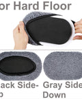 8-Piece Furniture Moving Kit For All Floor Types 2-In-1 Reusable Sliders With Sock Gliders showing black and gray sides