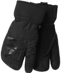 Unisex ULLR Three Finger Ski Glove For Warmth And Dexterity Waterproof And Breathable With Tech Pro Build 990 Black Medium