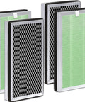 Toxin Absorber MA Series 15 Replacement Filter Pack Of 4 For MA Series 15 Air Purifier 3 In 1 Filter With Activated Carbon H13 True HEPA And Pre Filter
