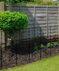 Tall Decorative Garden Fence 10 Pack 38 Inch High Metal Border Panels 10 Foot Long Rustproof No Dig Fence For Patio Flower Bed Yard Border Dog Barrier