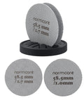 Two Pack 58.5mm Puck Screen With Stand For Espresso Machines Reusable Shower Screen With Silicone Holder 150μm Mesh 1.7mm Or 1.0mm Thickness Fits 58mm Portafilter Basket Easy Clean Pro Grade Brew