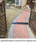 Medium Floor Cord Cover And Cable Ramp Drop Over Trak Protector for office and warehouse on outdoor path with gate