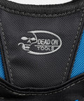 Close-up of logo on Pro Grade Heavy Duty Utility Pouch With Multiple Pockets Built In Knife Slot 59 Inch Belt And Three Way Carry System