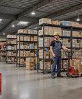 Massive 5 Tier Heavy Duty Metal Storage Shelving Unit 72.8 Inch Wide Wire Shelves With 1600 Lbs Total Weight Capacity For Garage Or Workshop Organization And Easy Clutter Busting in warehouse
