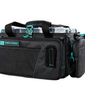 Drift Series Tackle Bag With Horizontal Topless Opening Seafoam 3700 Size Outdoor Rucksack, front view with pockets visible