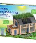 Hands On Green Energy STEM Kit For Kids And Classrooms Build An Energy Efficient Model Home With Solar Panel LEDs Sensors Explore Clean Energy Sustainable Living And Real World Green Architecture Lessons. Box for 17-piece model home kit, ages 8+