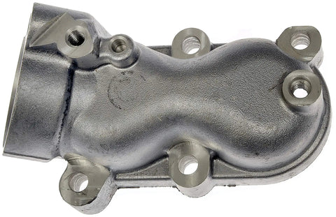Heavy Duty Engine Coolant Thermostat Housing Direct Fit Replacement in robust metal for reliable engine cooling and easy installation.
