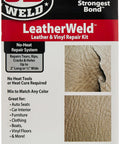 Vinyl And Leather Repair Kit 3 Oz Black For Quick No Heat Fixes On Furniture, Clothes, And Auto Interiors packaging