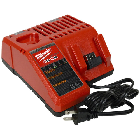 12V To 18V Battery Charger With Two 18V 2.0Ah RedLithium Batteries Combo Kit, red cordless tool charger