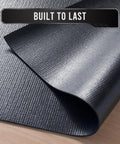 Pro Grade Tool Box Liner 10 Ft By 24 In Non Slip Thick Drawer And Shelf Mat For Toolbox Cabinets Keeps Tools In Place Prevents Scratches And Messes Black, close-up view