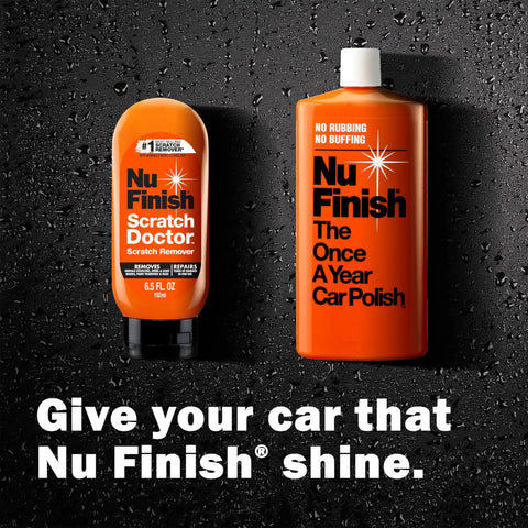 Two Piece Exterior Car Care Kit That Buffs Out Scratches And Delivers A Showroom Shine With Scratch Doctor Clear Coat Scratch Remover And Once A Year Car Polish